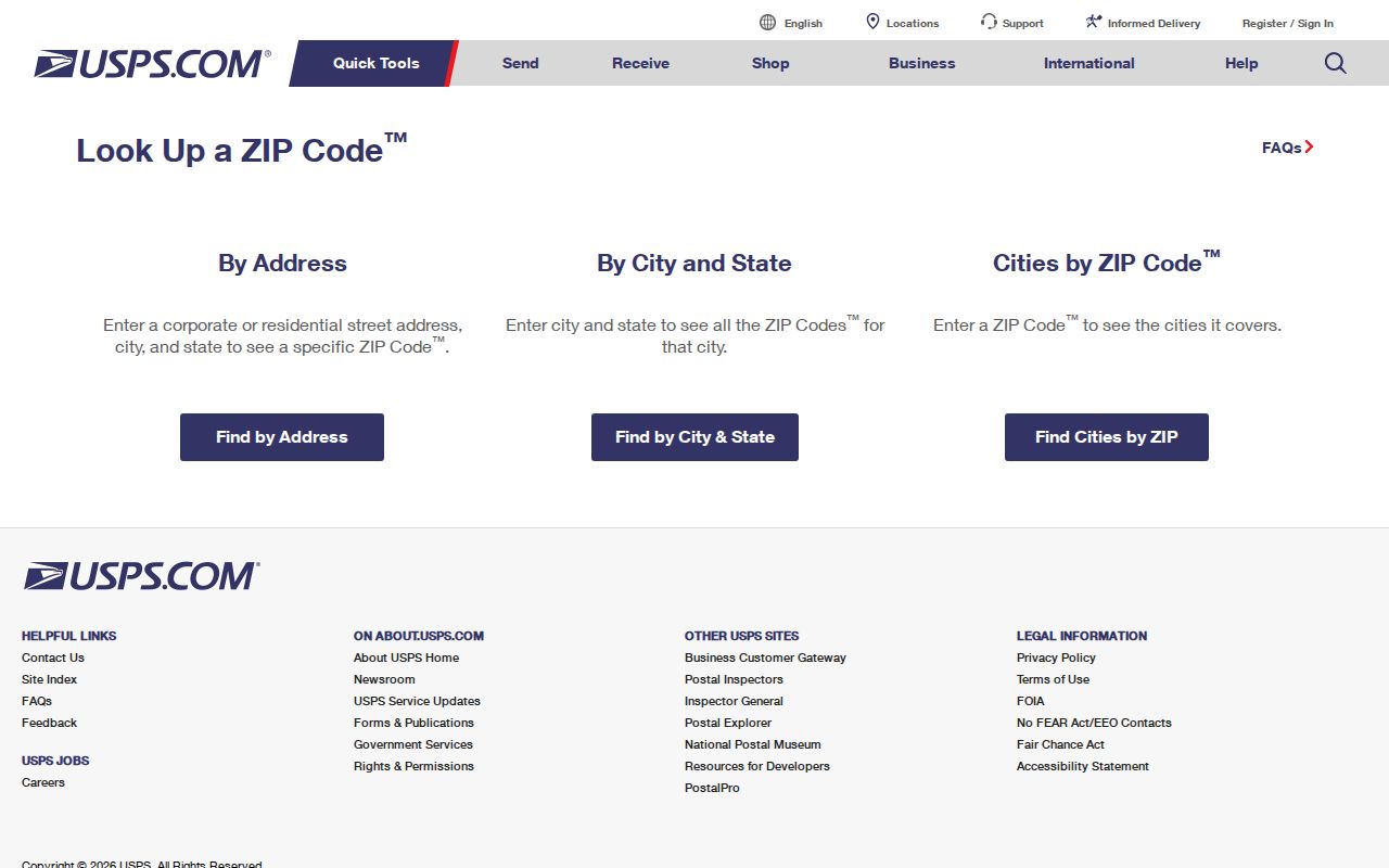 Howell ZIP code directory USPS lookup source